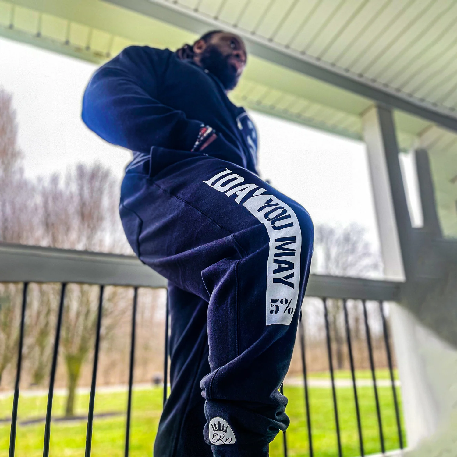 1DAYYOUMAY, Black Joggers - Image 8