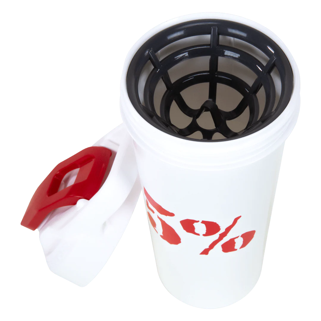 5% 20oz Shaker Cup (White/Red) - Image 3