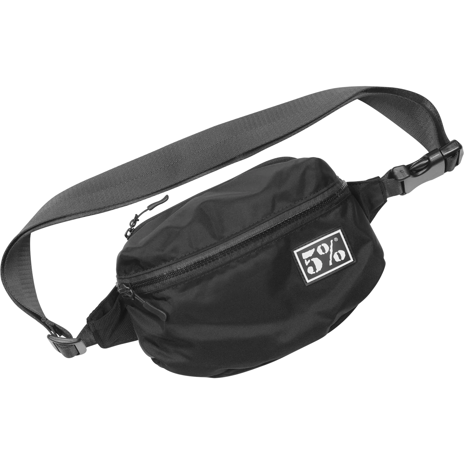5% Black Crossbody Bag
