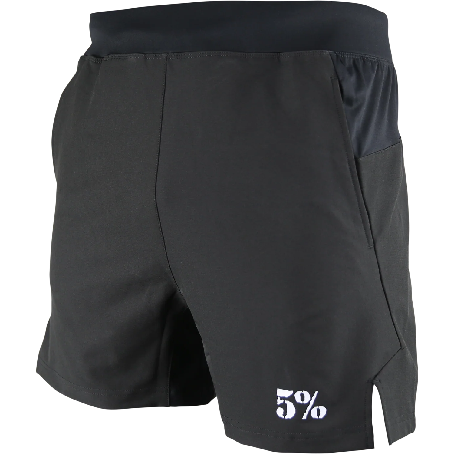 5% Black Lifting Shorts