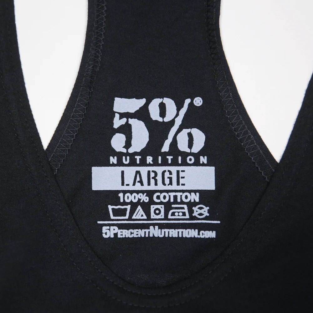 5%, Bigger by the Day, Black Stringer Tank - Image 3