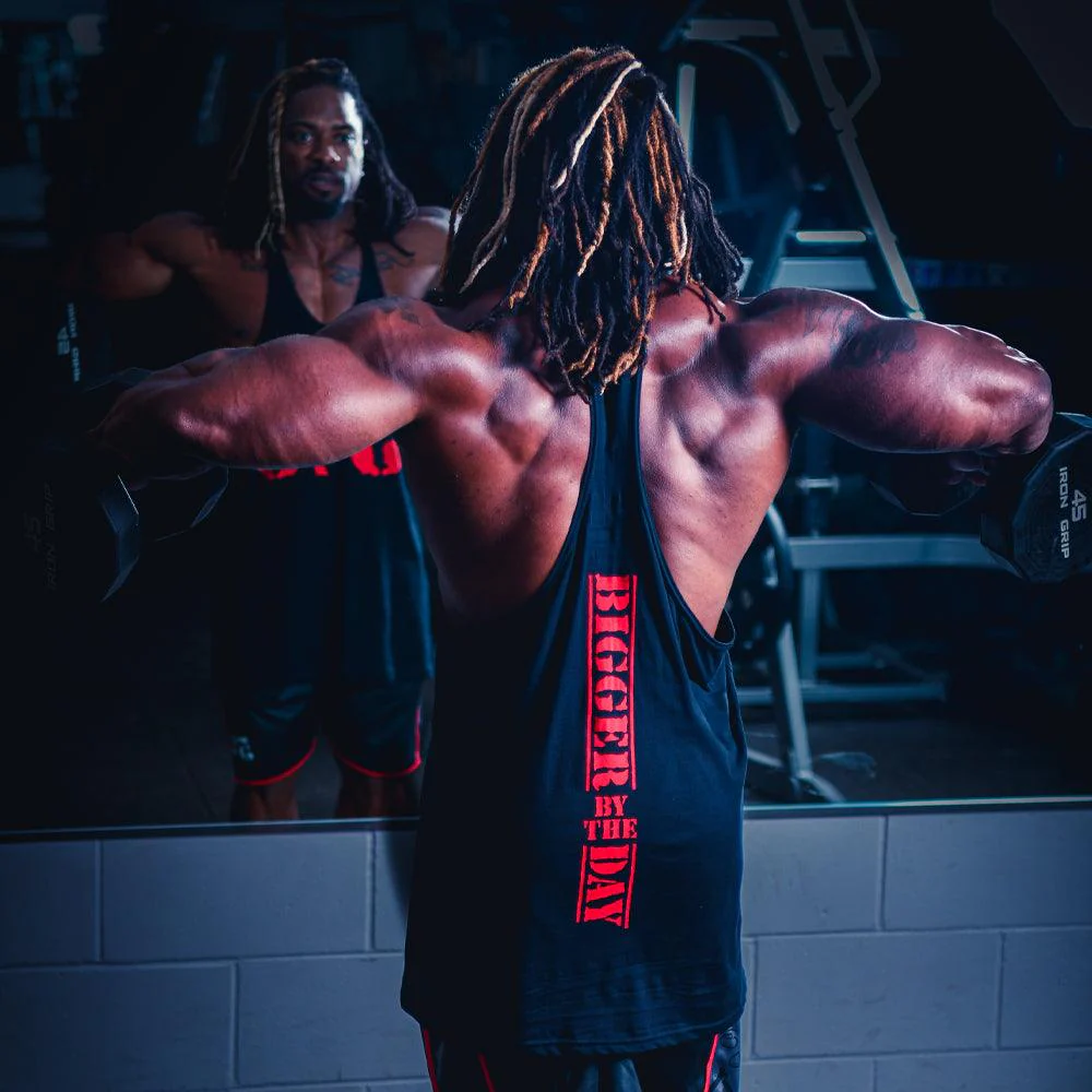 5%, Bigger by the Day, Black Stringer Tank - Image 5
