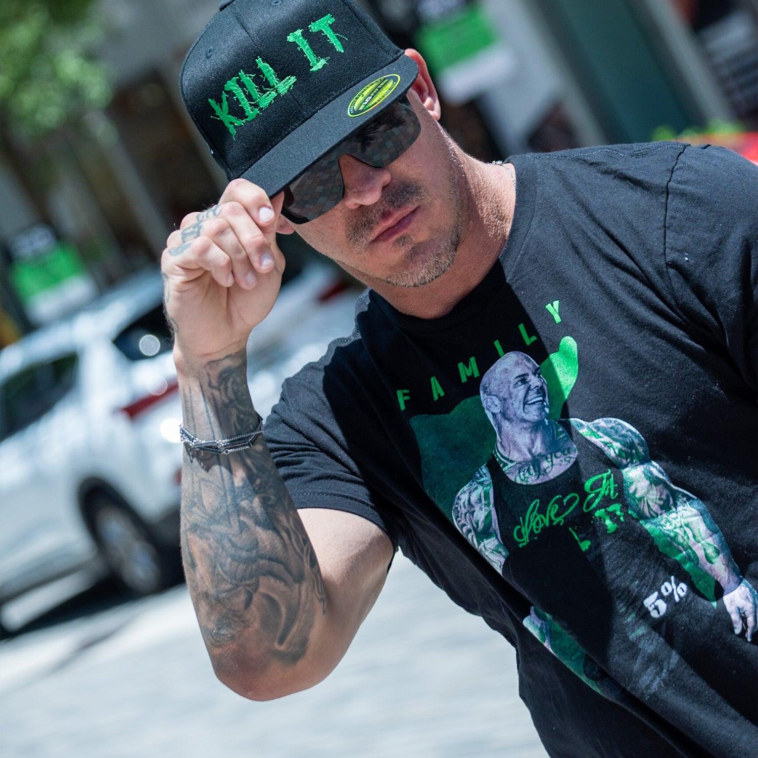 5% Family, Black T-Shirt - Image 5