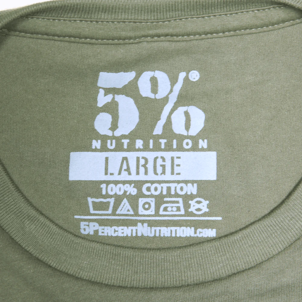 5% Military, Green T-Shirt - Image 3