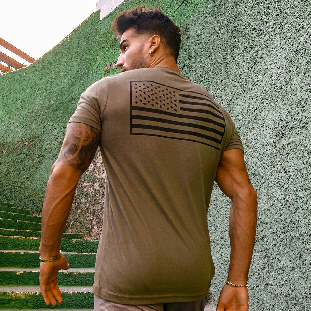 5% Military, Green T-Shirt - Image 5