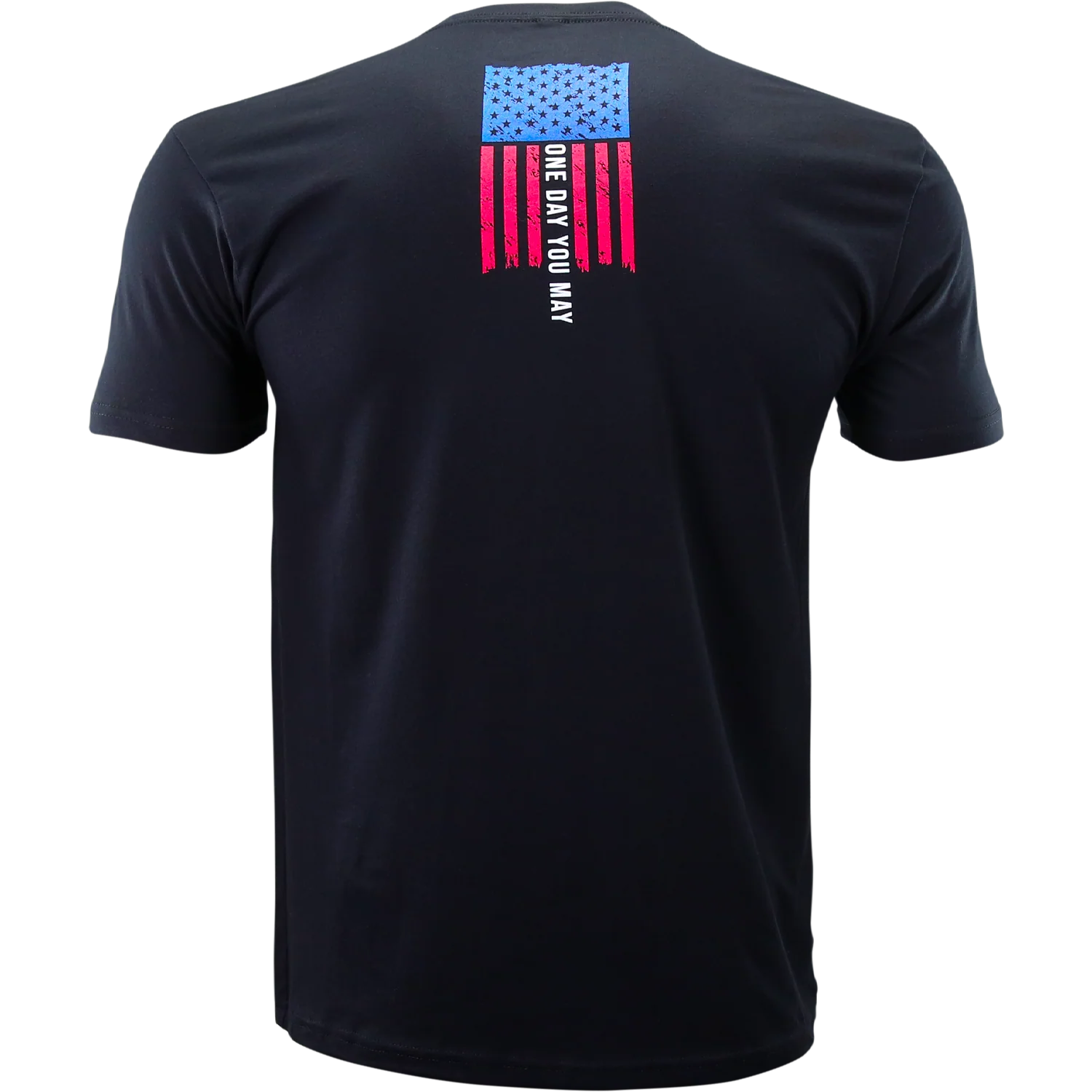 5% Nation Flag, Black T-Shirt - Image 2