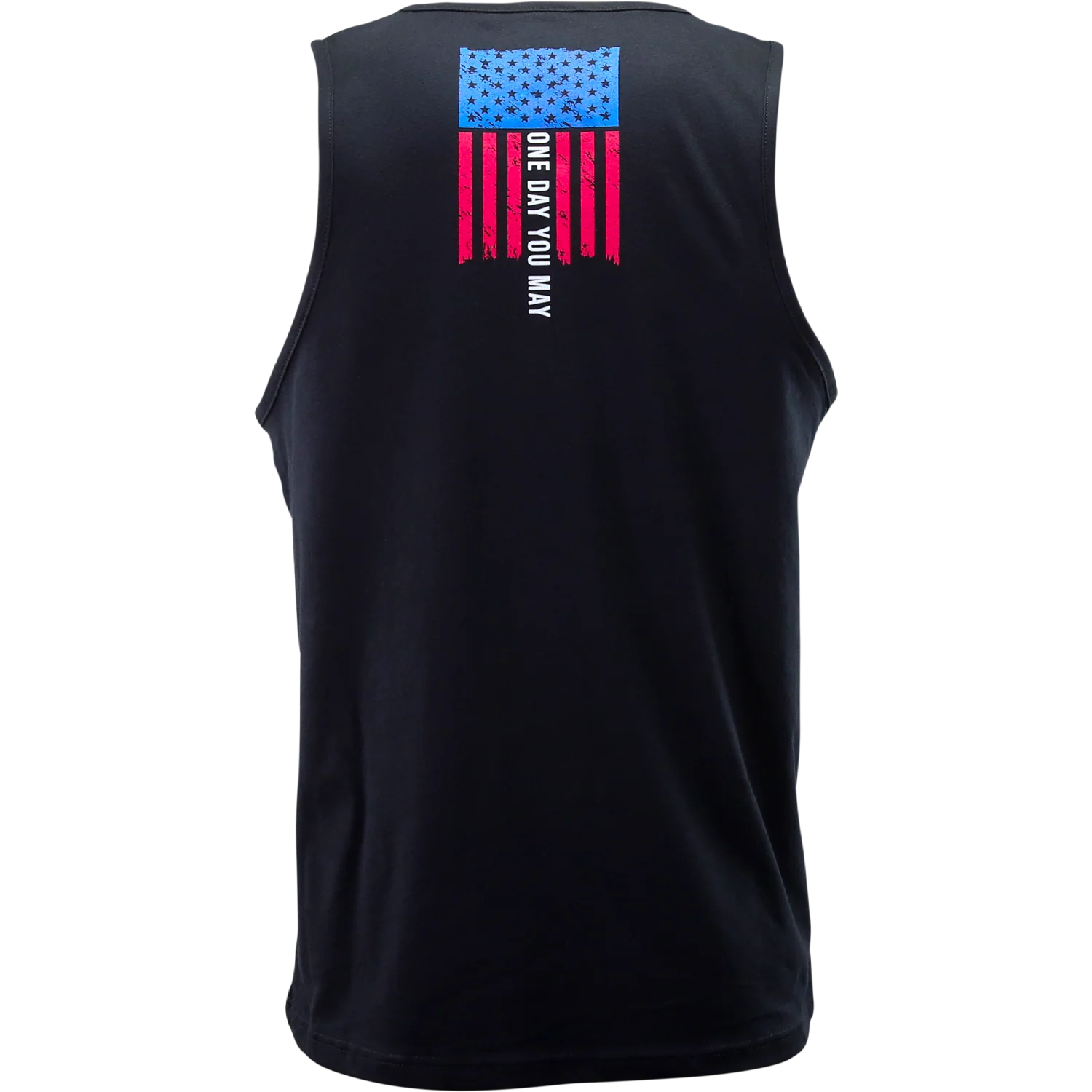 5% Nation Flag, Black Tank Top - Image 2