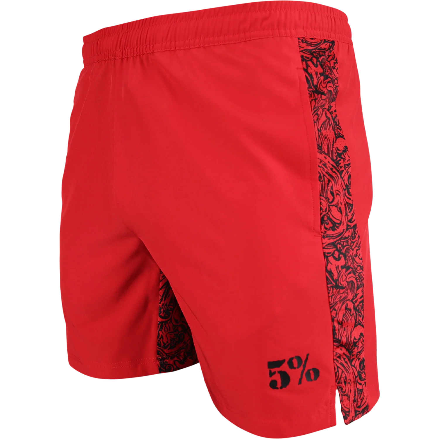 5% Red Lifting Shorts