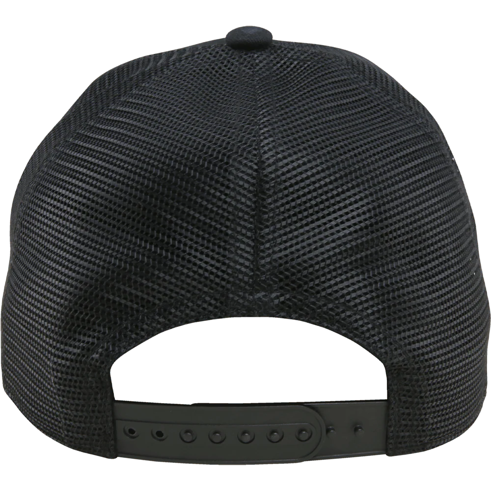 5% Trucker Hat, Black on Black - Image 2