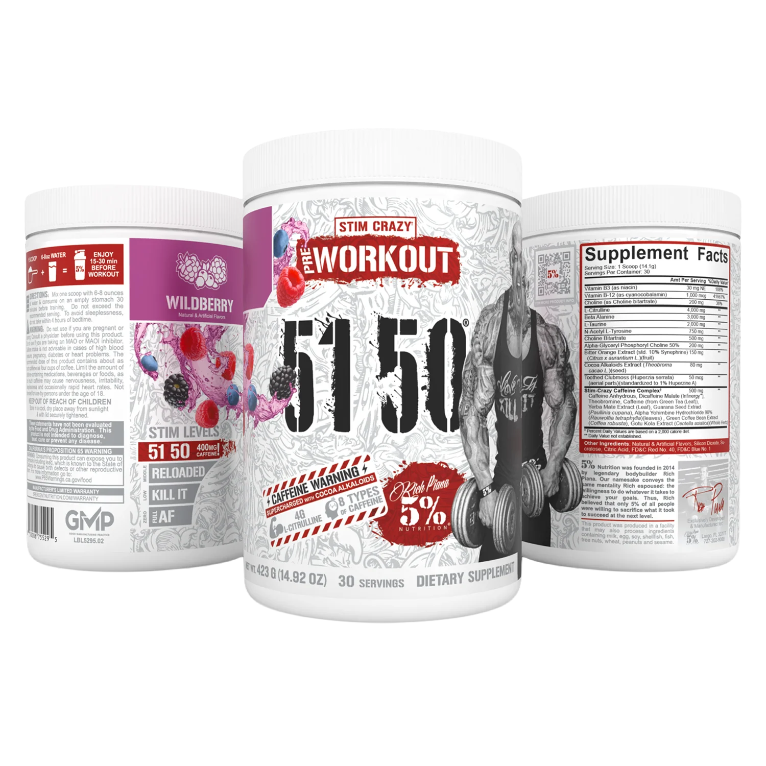 5150 High Stimulant Pre-Workout - Image 22