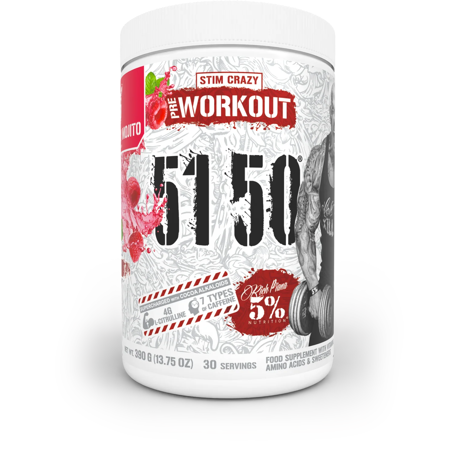5150 High Stimulant Pre-Workout (intl) - Image 11