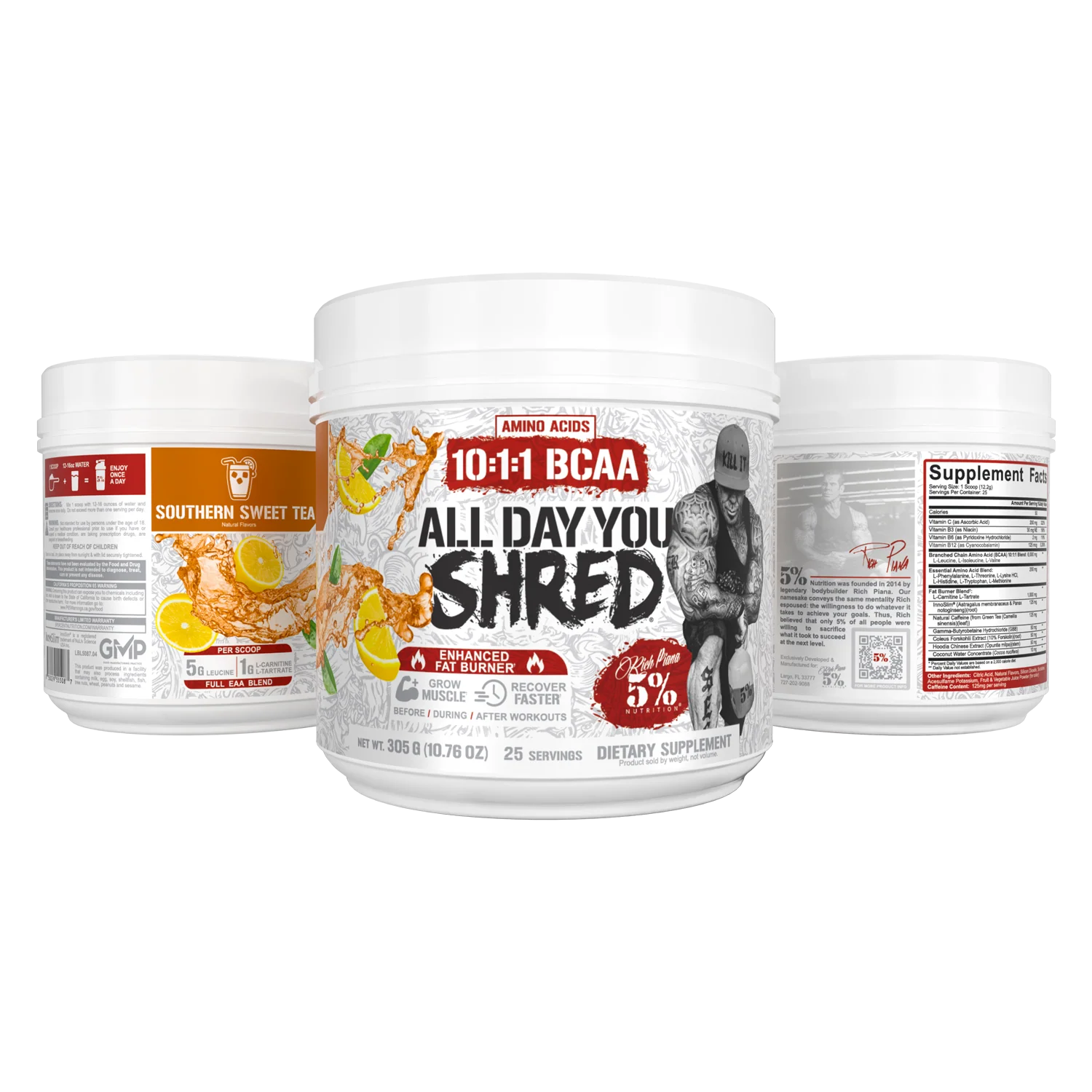 All Day You Shred Fat Burning BCAA Recovery Drink - Image 10