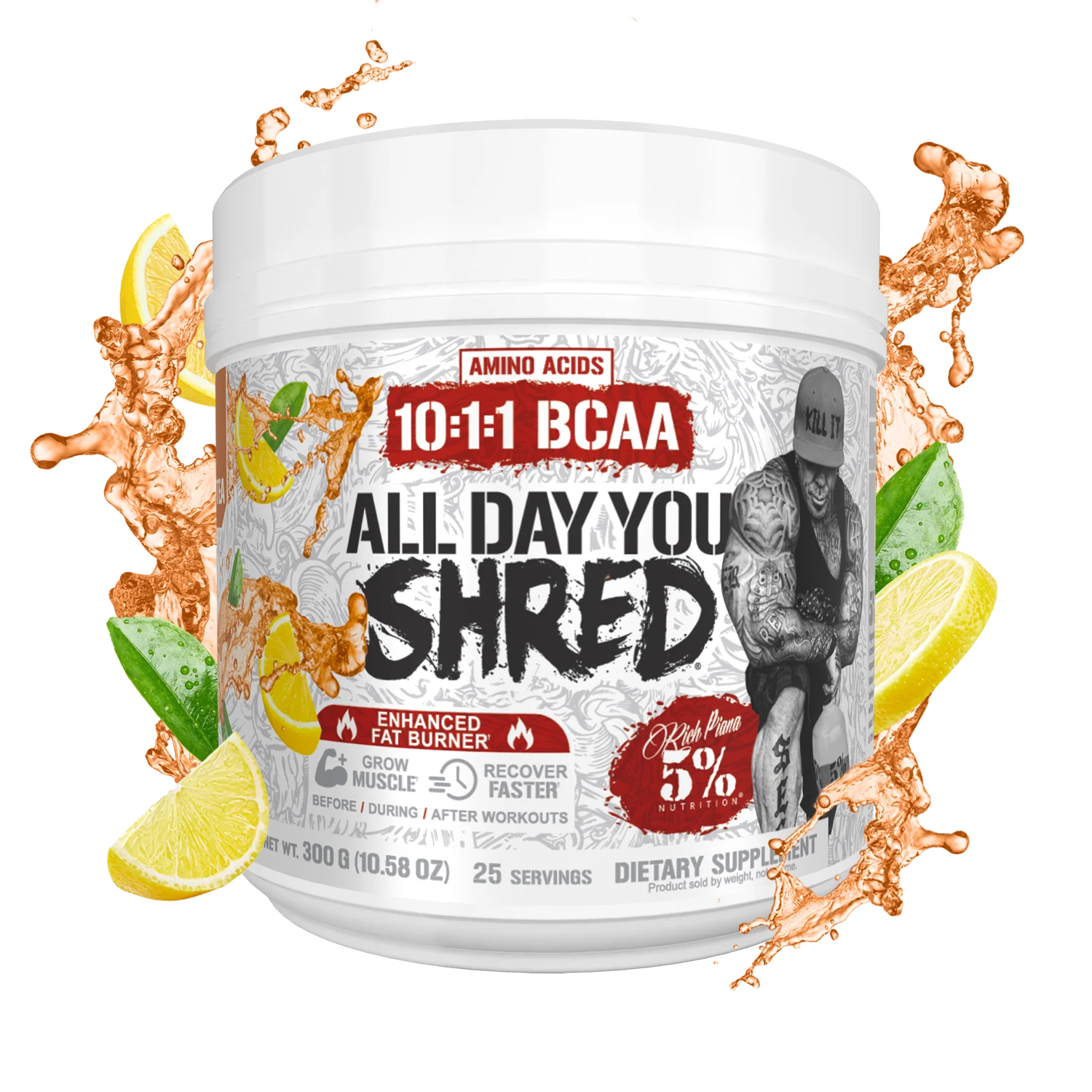 All Day You Shred Fat Burning BCAA Recovery Drink - Image 8