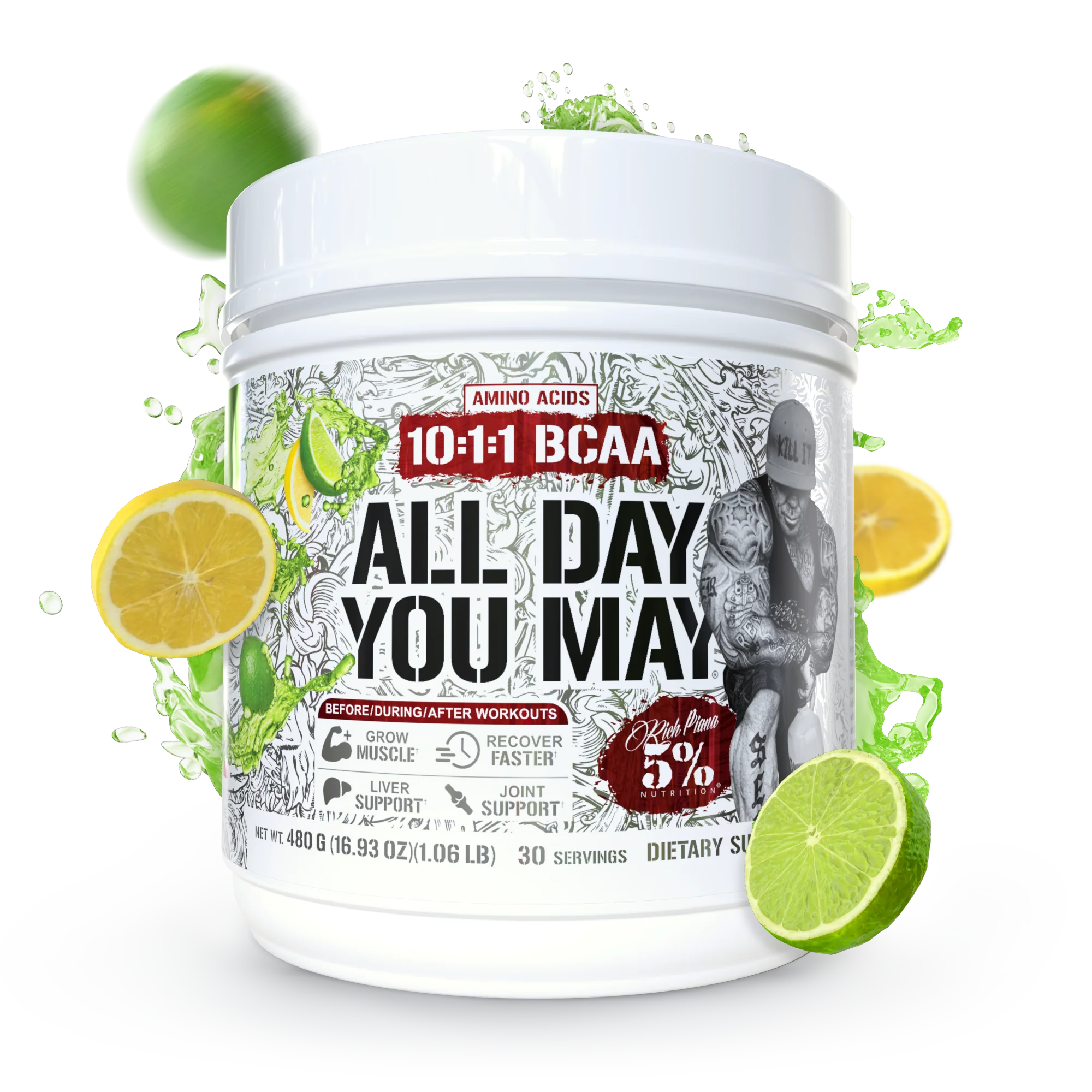 All Day You May 10:1:1 Ratio BCAA Recovery Drink - Image 17