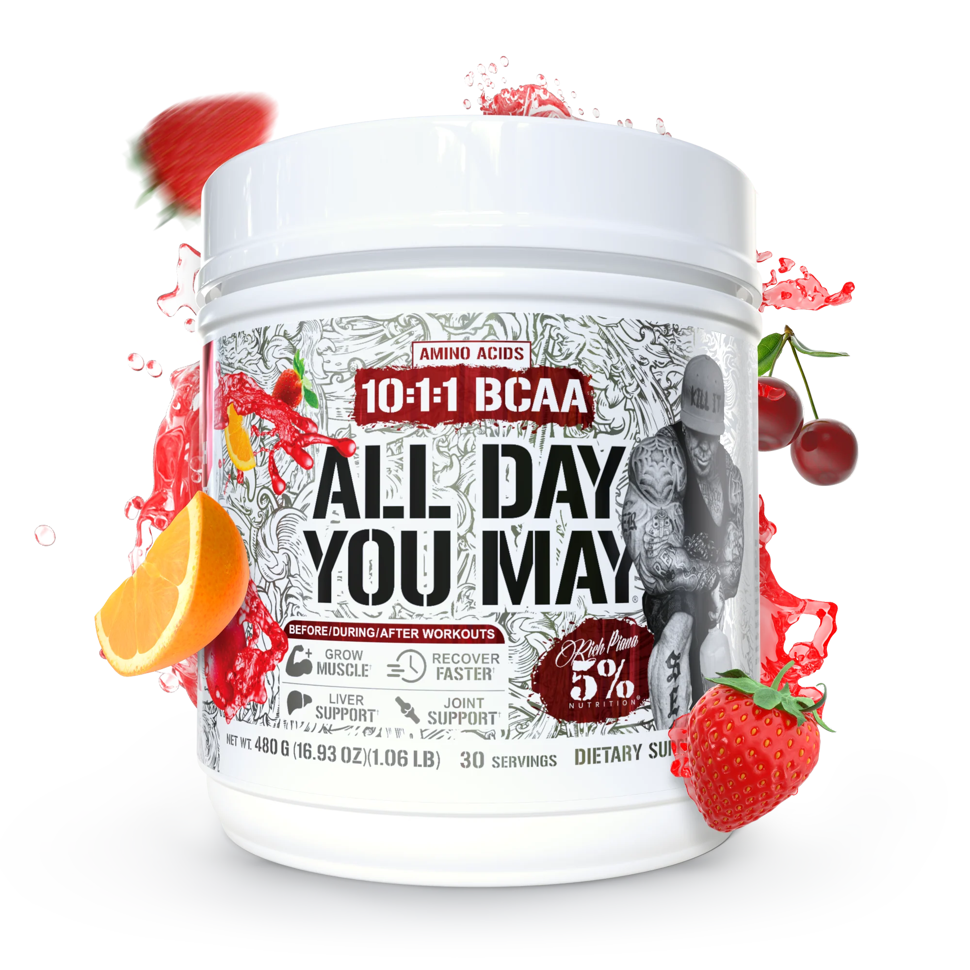 All Day You May 10:1:1 Ratio BCAA Recovery Drink - Image 20