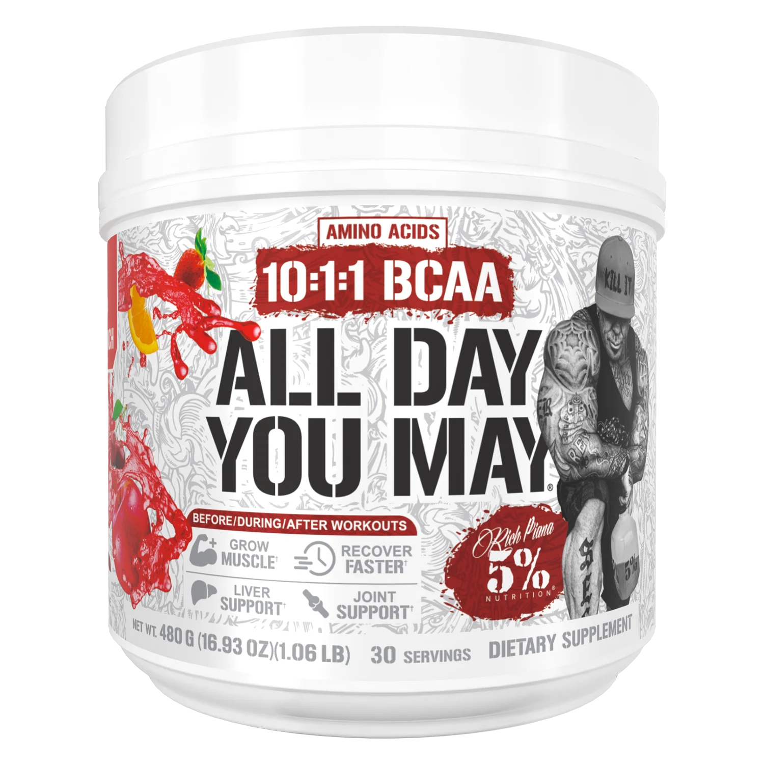 All Day You May 10:1:1 Ratio BCAA Recovery Drink - Image 21