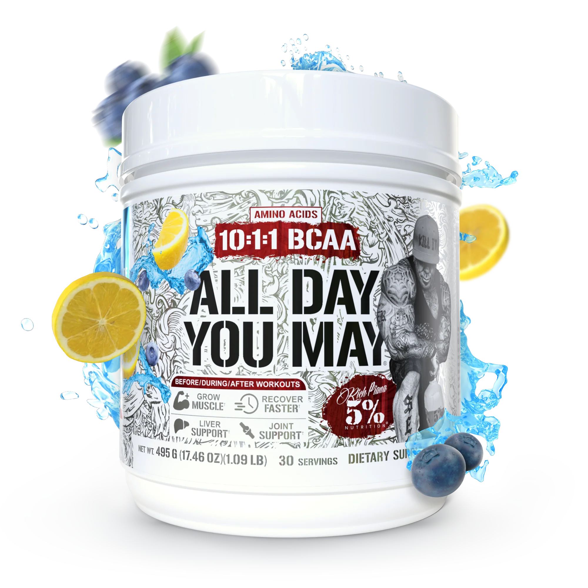 All Day You May 10:1:1 Ratio BCAA Recovery Drink - Image 32