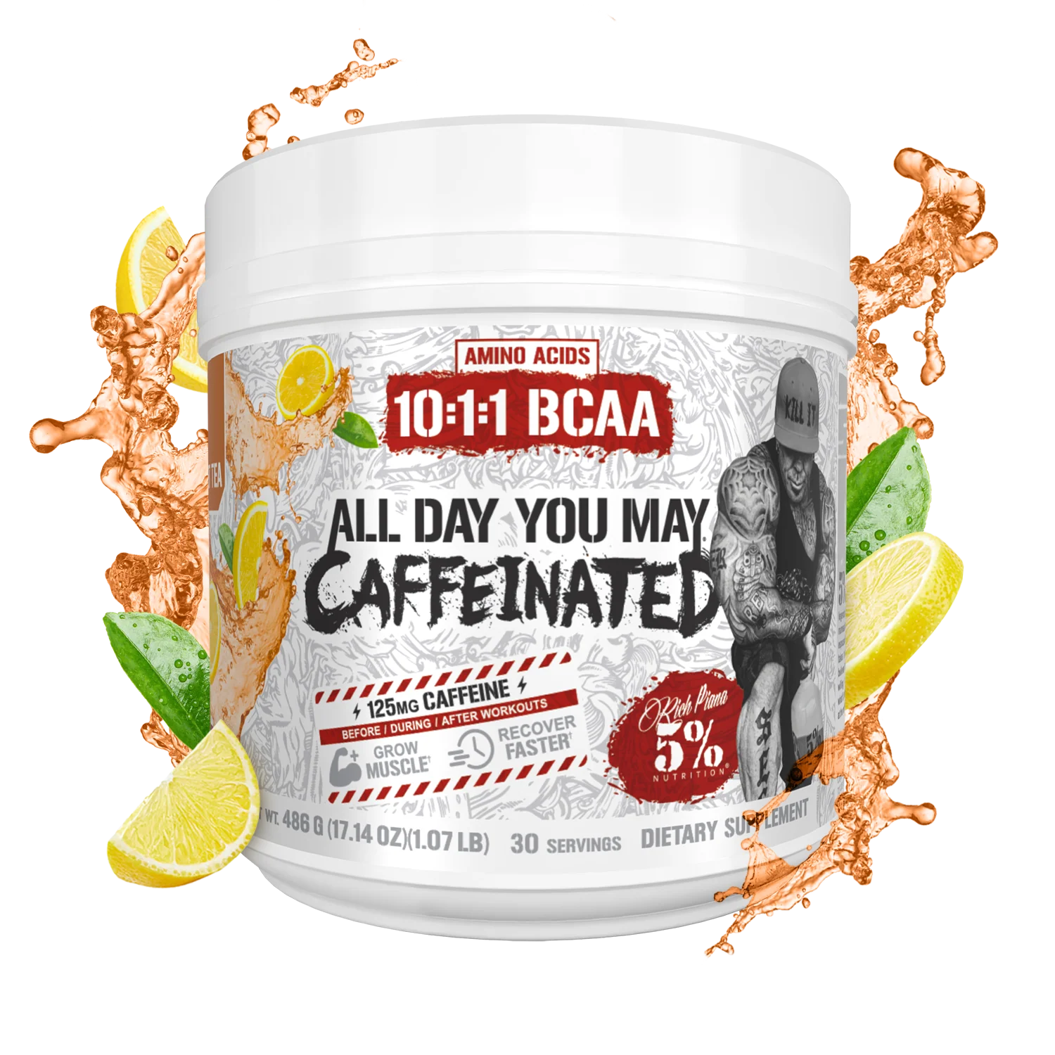 All Day You May Caffeinated BCAA Recovery Drink - Image 7
