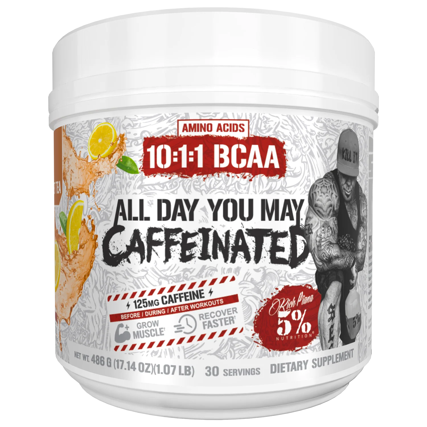 All Day You May Caffeinated BCAA Recovery Drink - Image 8