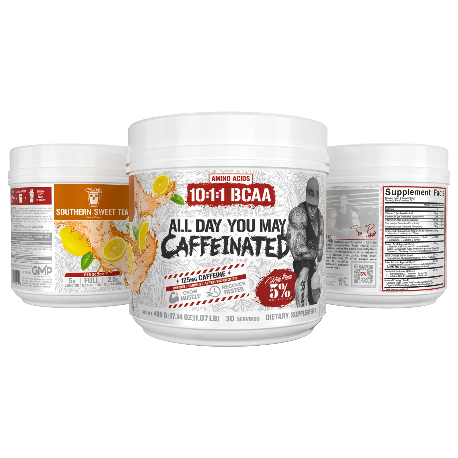 All Day You May Caffeinated BCAA Recovery Drink - Image 9