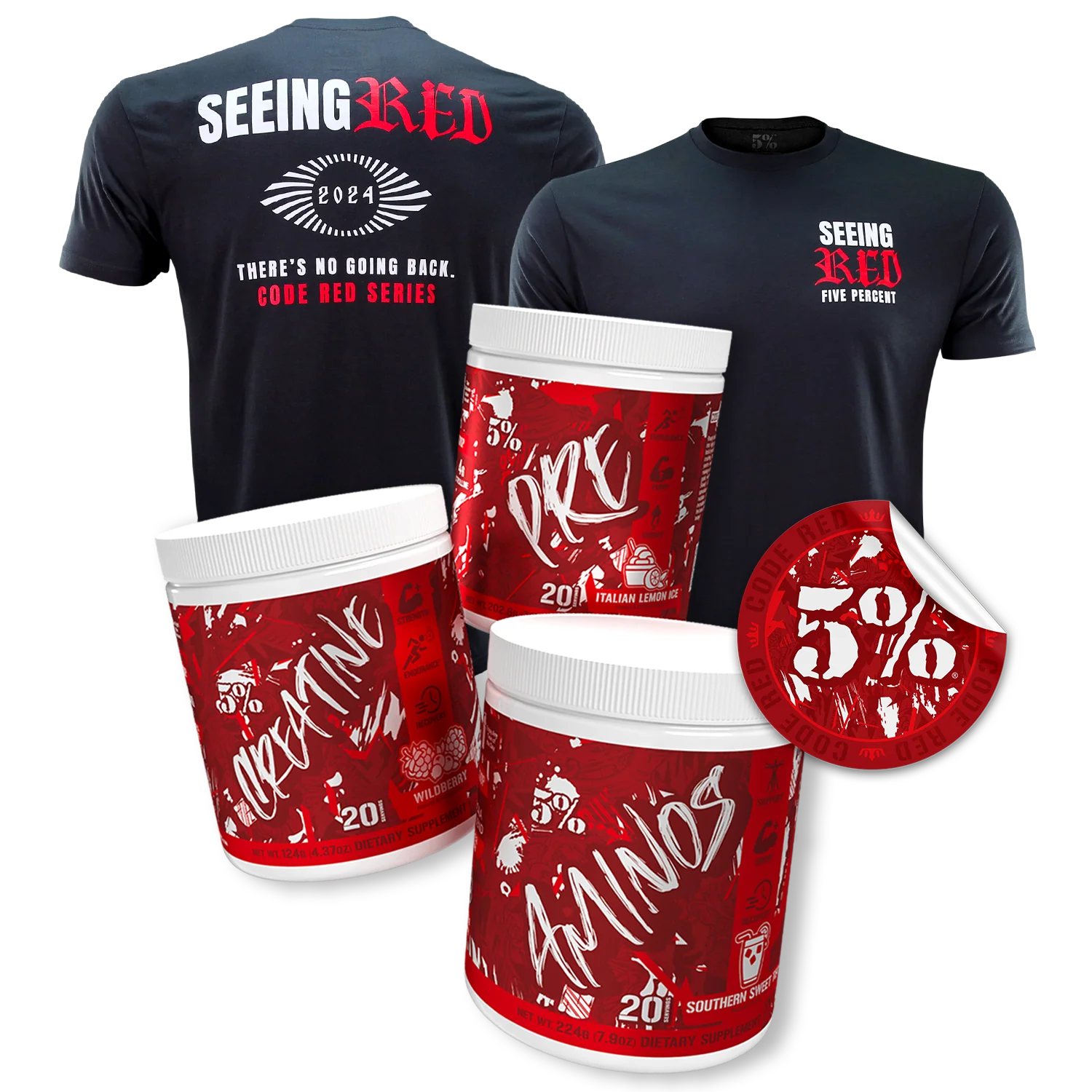 Code Red 3 +Decal +Shirt Stack