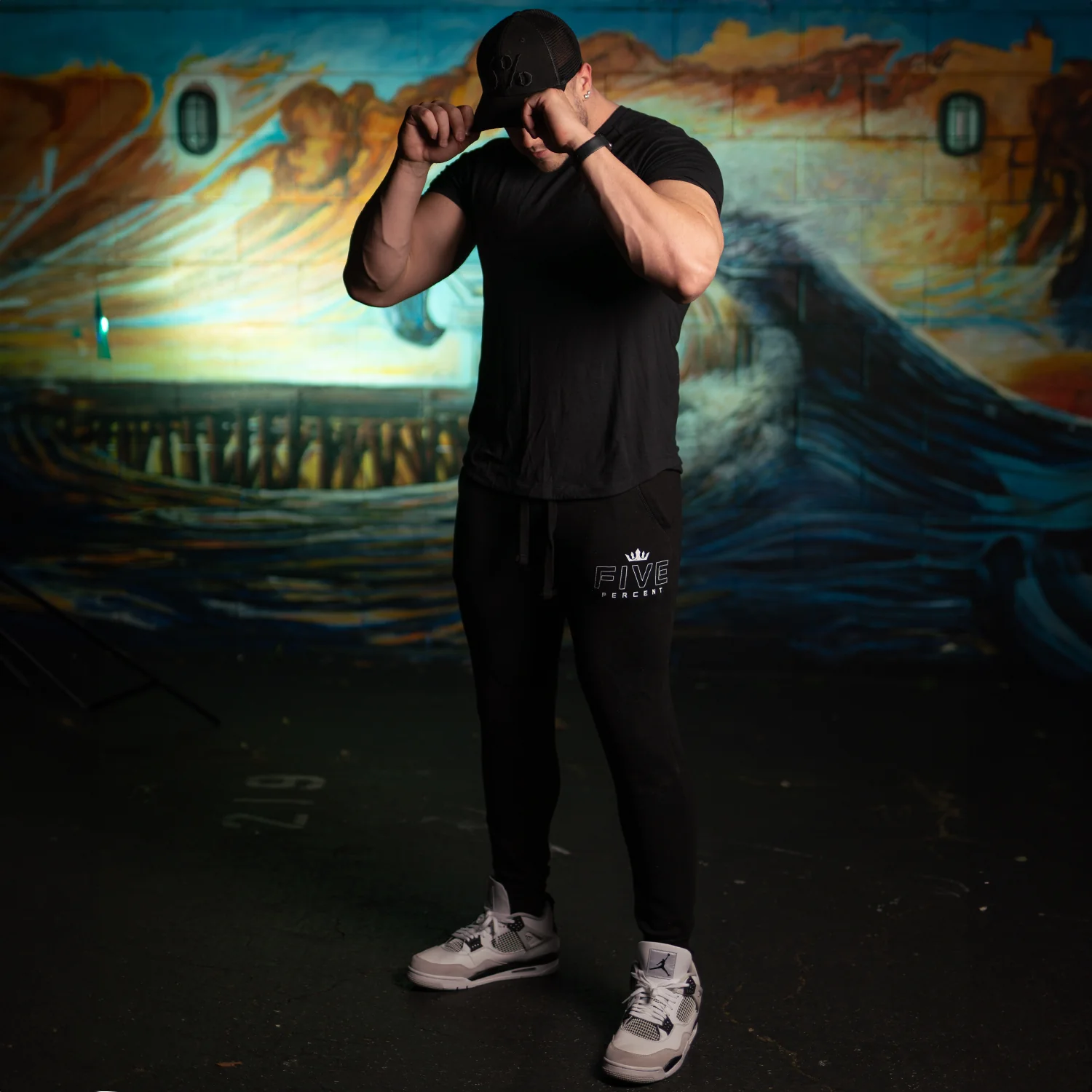 Five Percent Crown, Red Joggers - Image 6