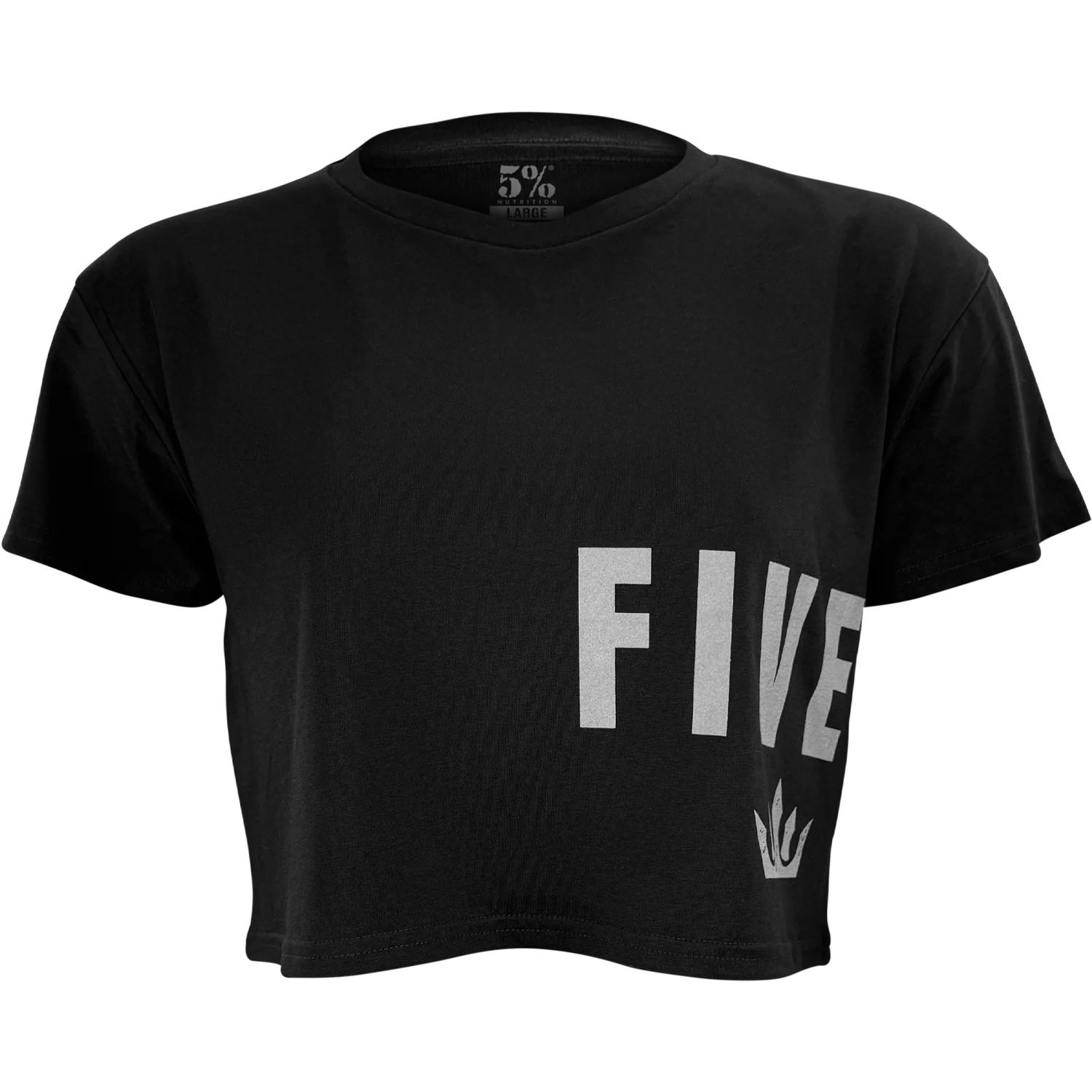 Five Percent, Women's Cropped T-Shirt