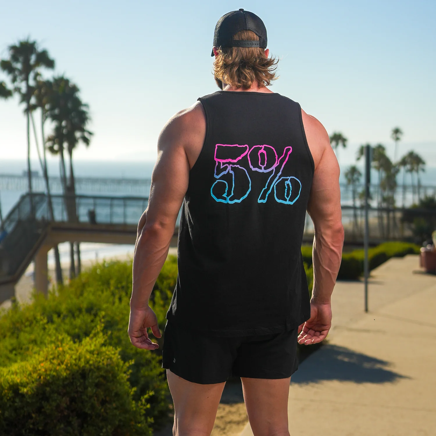 Florida Style, Black Tank - Image 4