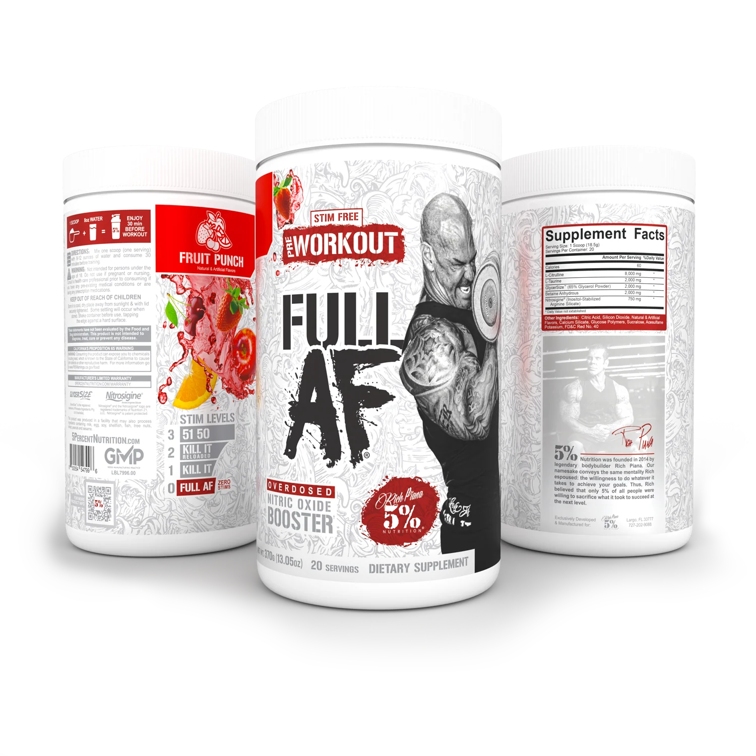 Full AF Non-Stim Pre-Workout - Image 22