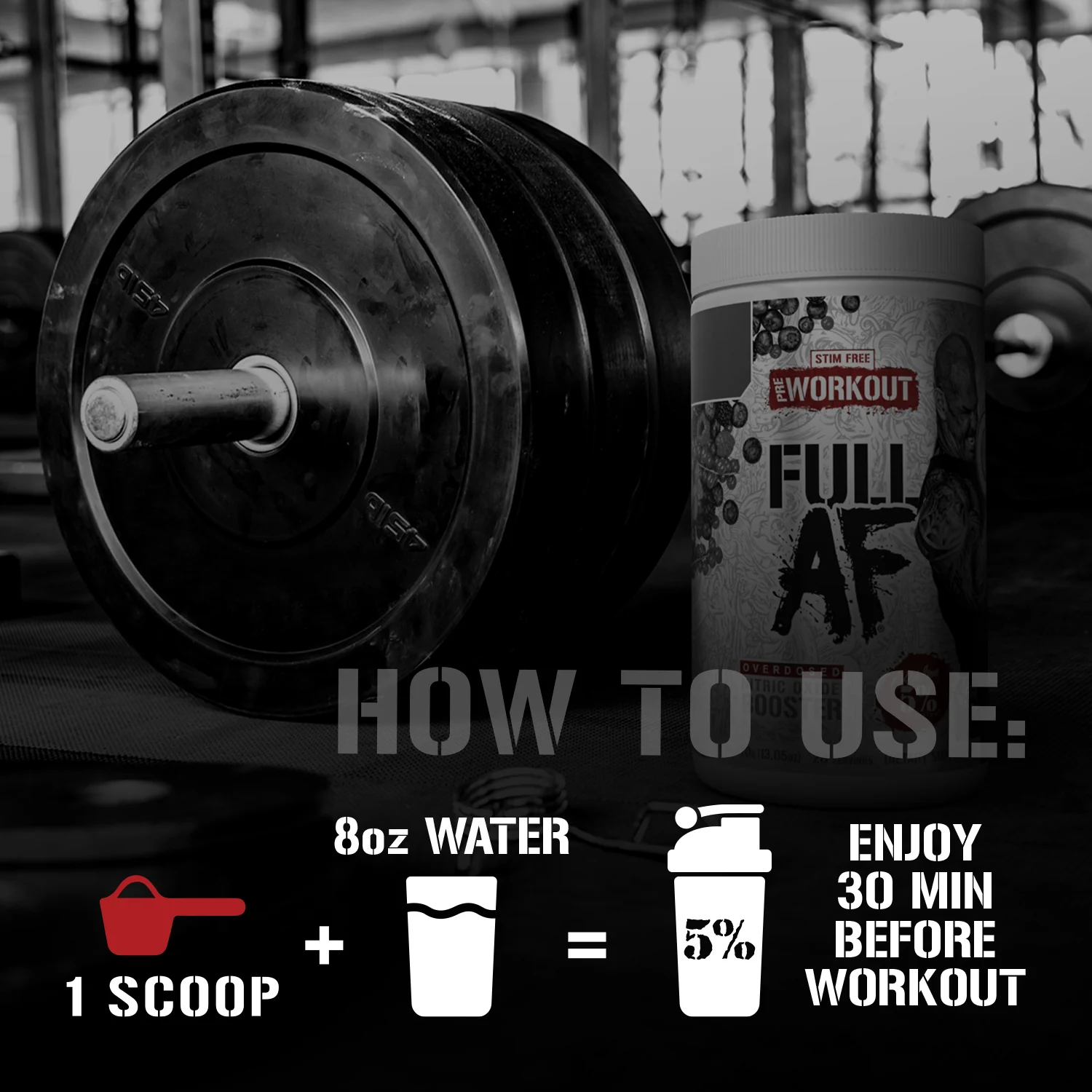 Full AF Non-Stim Pre-Workout - Image 4