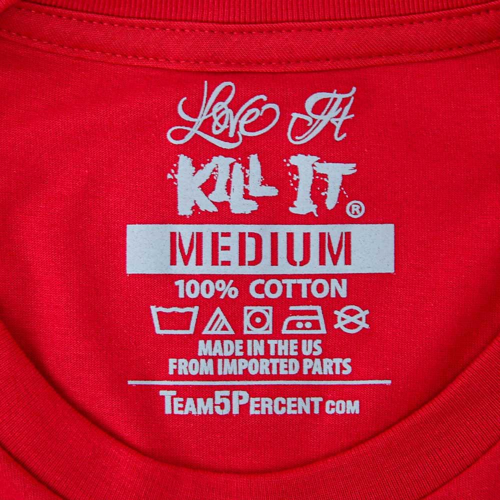 Love It Kill It, Red T-Shirt - Image 6