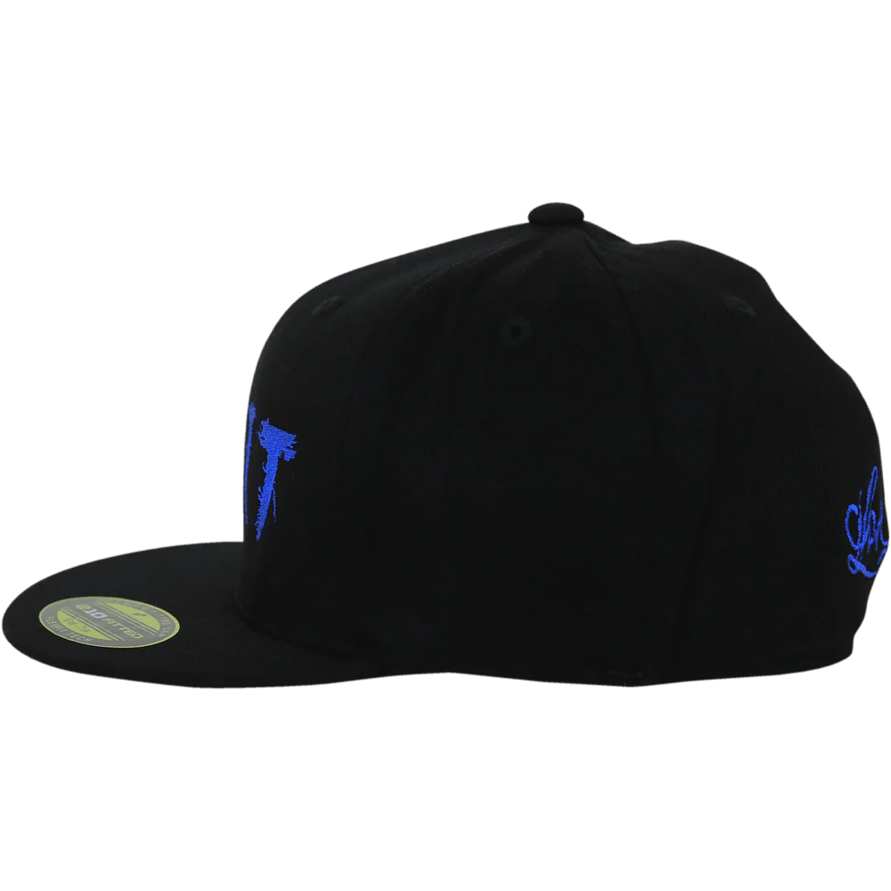 Love It Kill It, Blue on Black Hat - Image 4