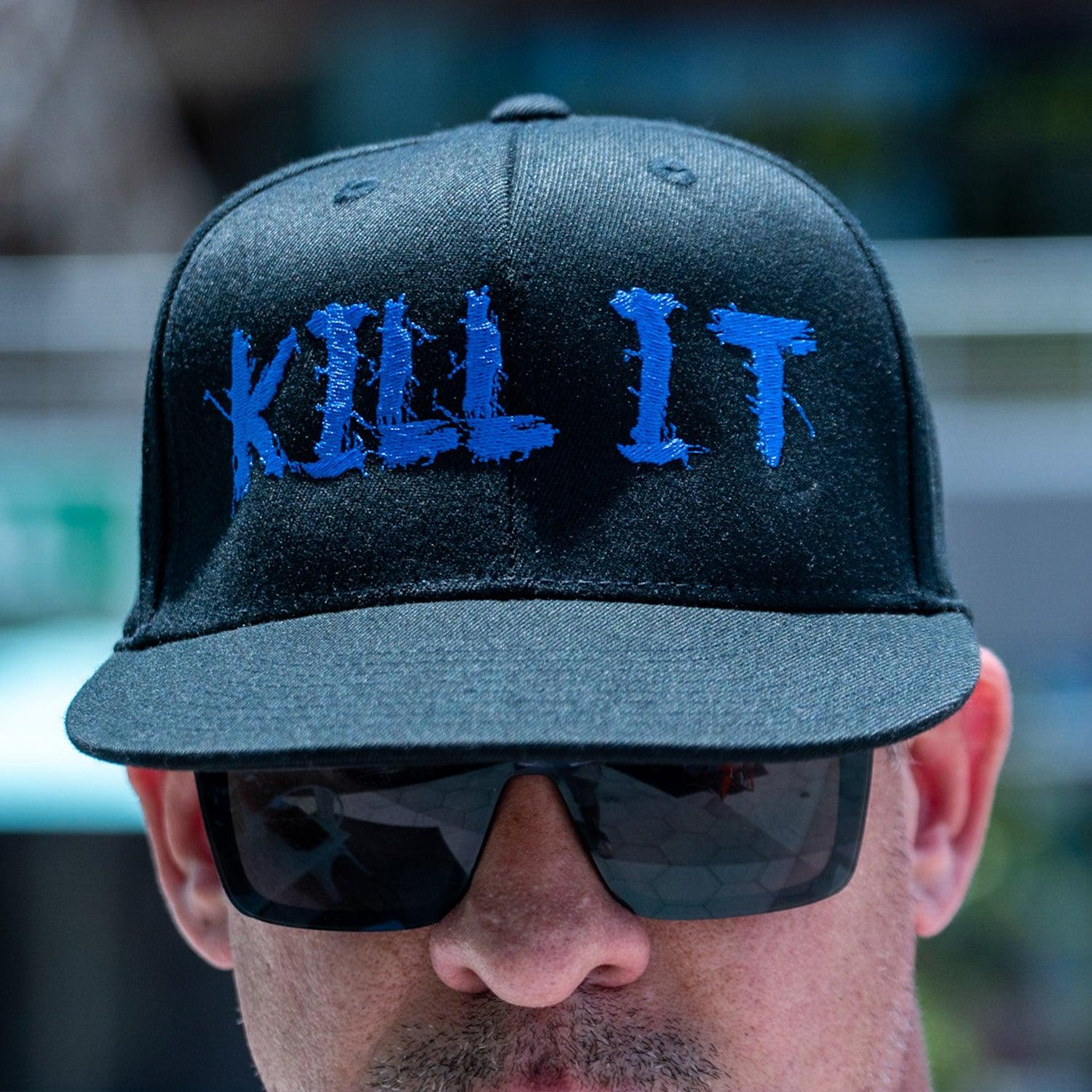 Love It Kill It, Blue on Black Hat - Image 9