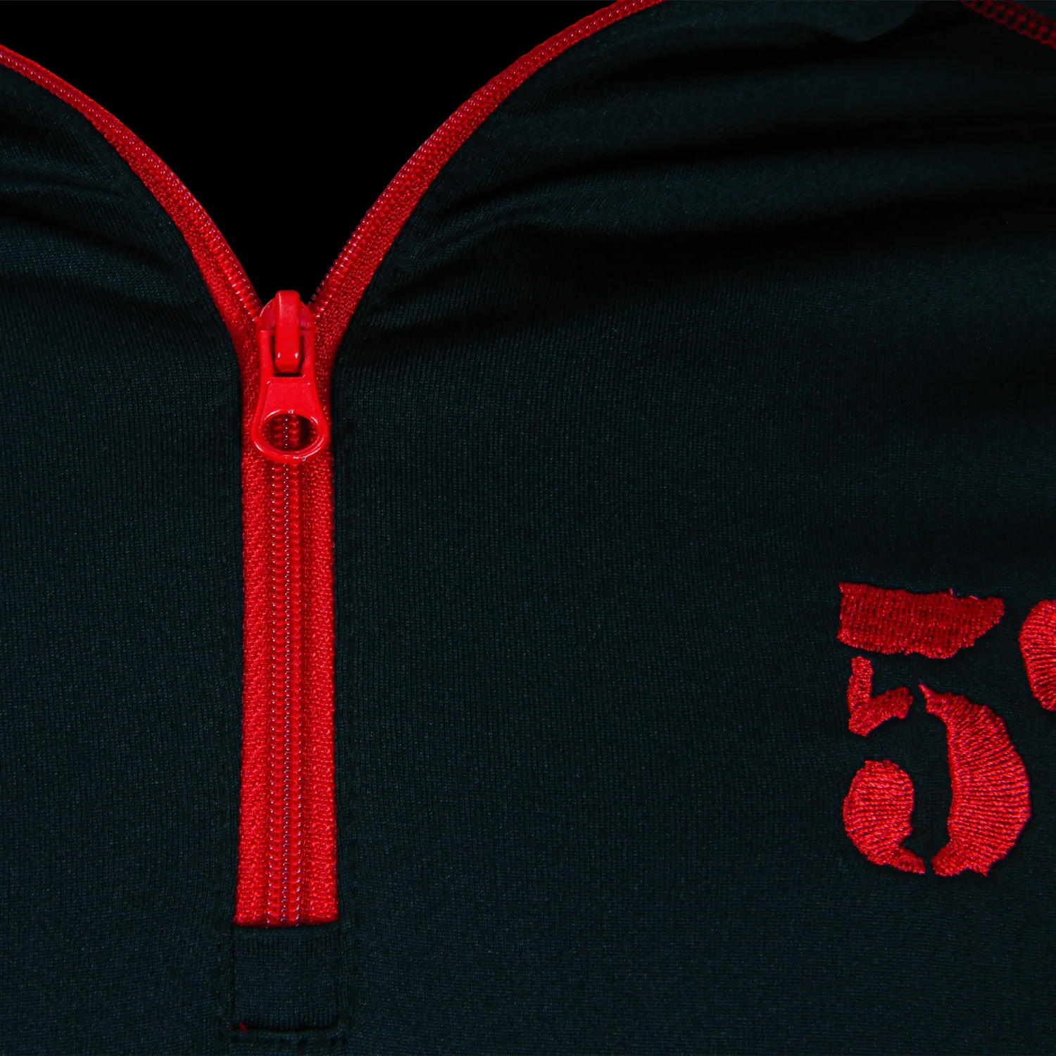 Love It Kill It, Black Long Sleeve Quarter Zip - Image 4