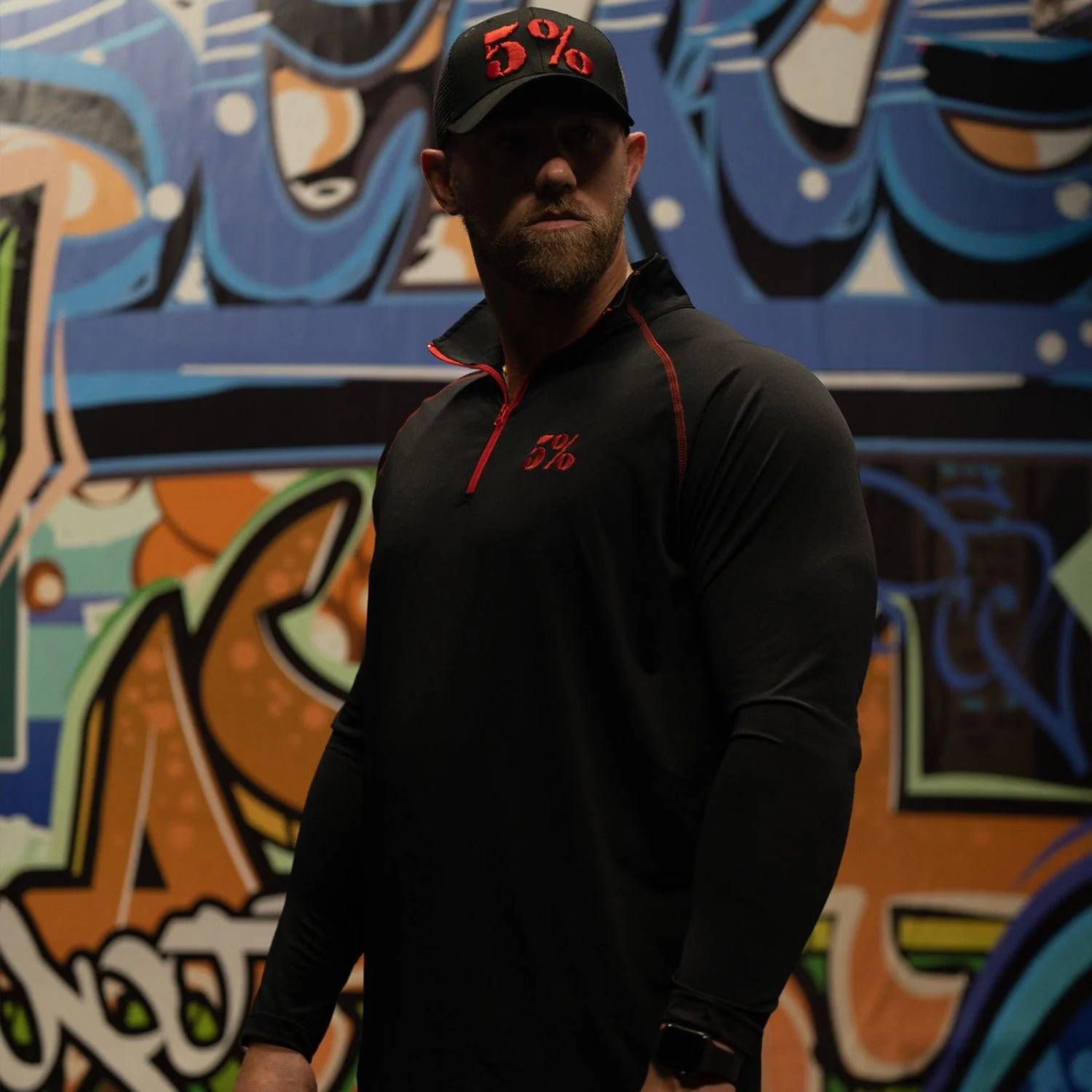 Love It Kill It, Black Long Sleeve Quarter Zip - Image 7