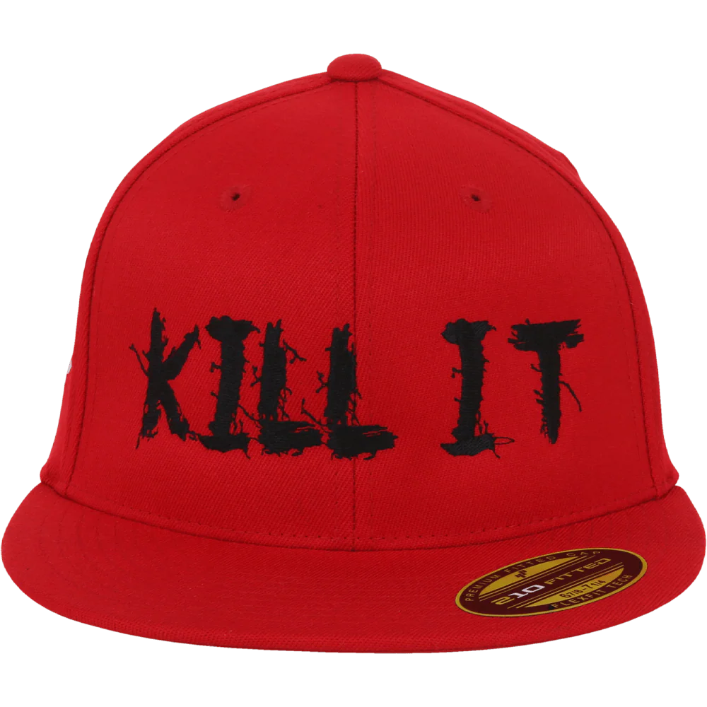 Love It Kill It, Black on Red Hat - Image 3