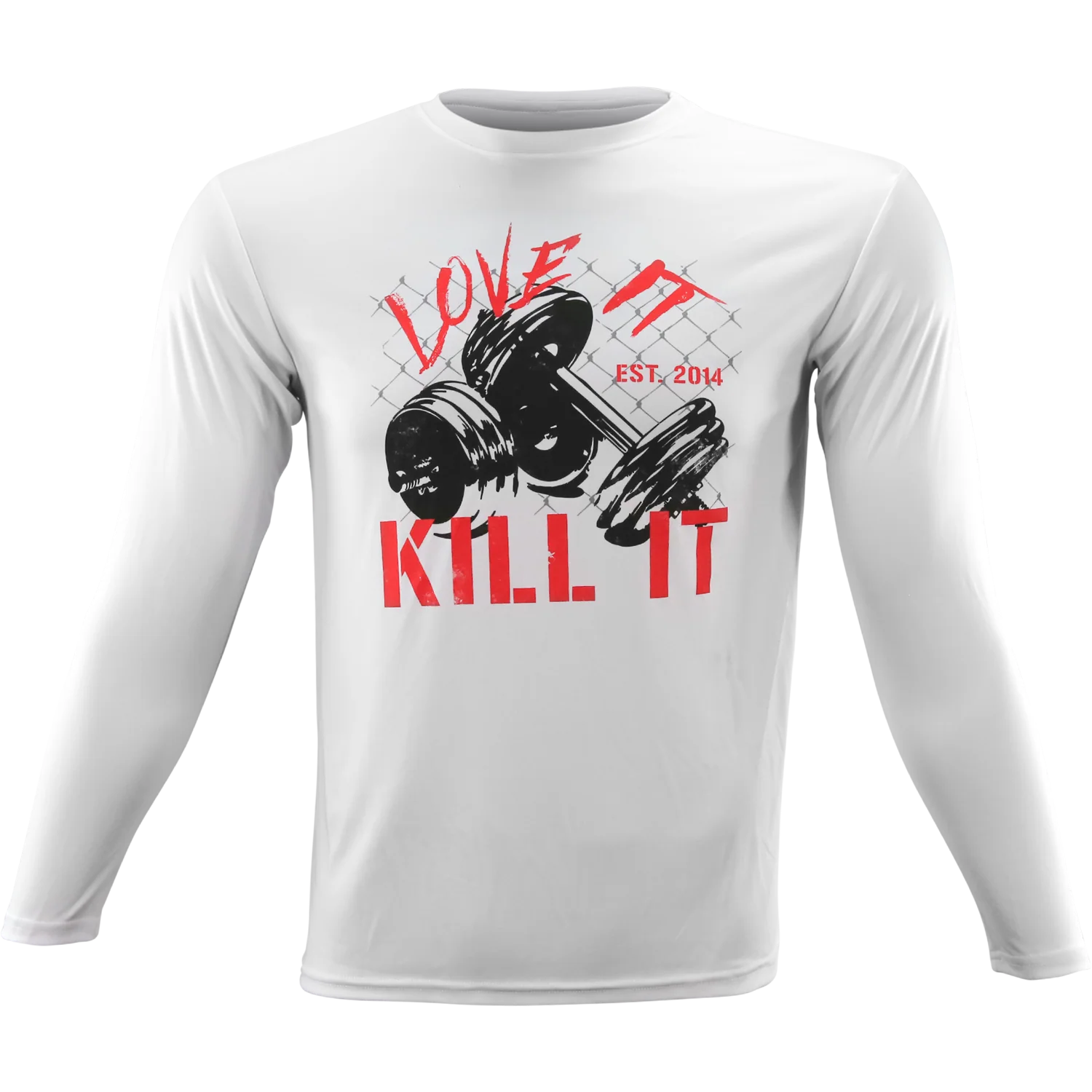 Love It Kill It, White Long Sleeved Shirt
