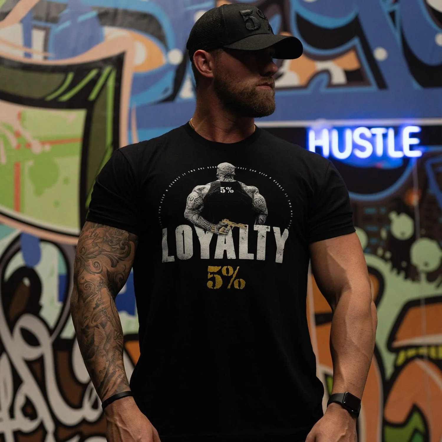 Loyalty, Black T-Shirt - Image 4