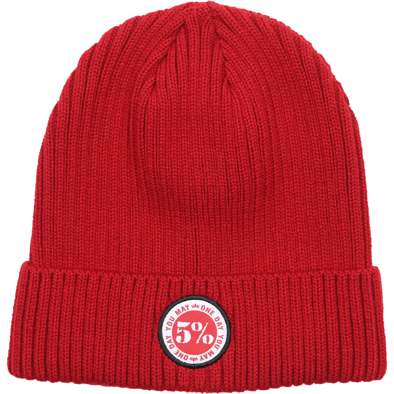 One Day You May Patch, Red Beanie