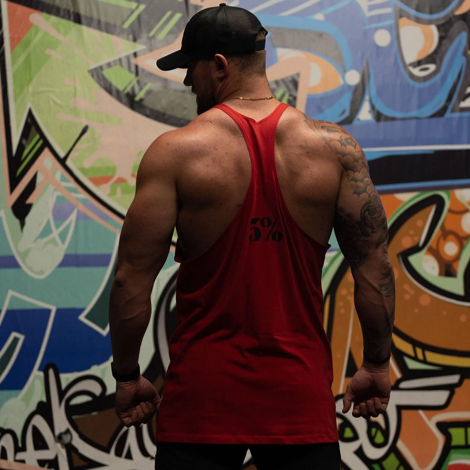 One Day You May, Red Stringer Tank - Image 4