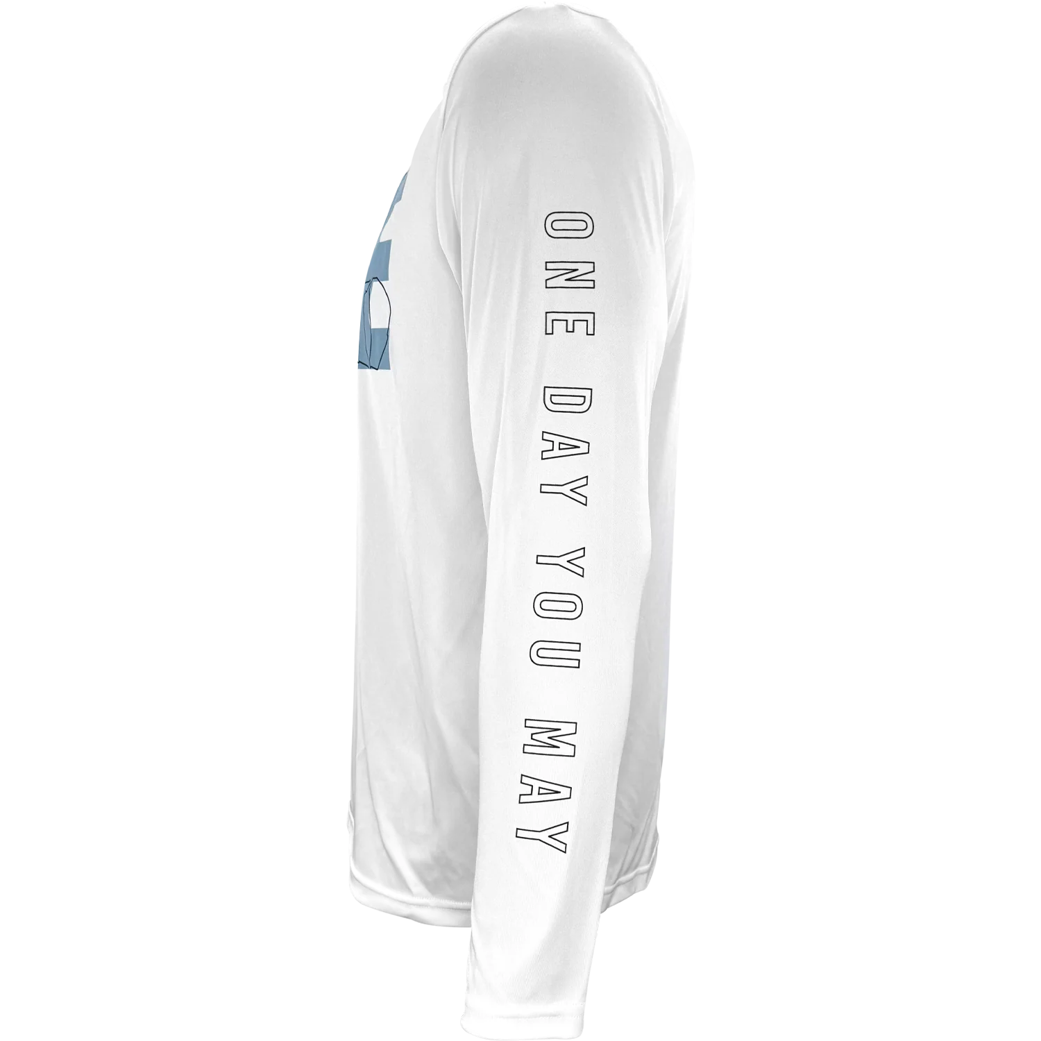 One Day You May, White Long Sleeved Shirt - Image 3