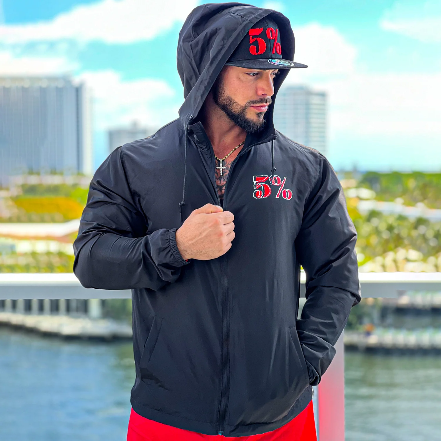 One Day You May, Black Windbreaker - Image 5