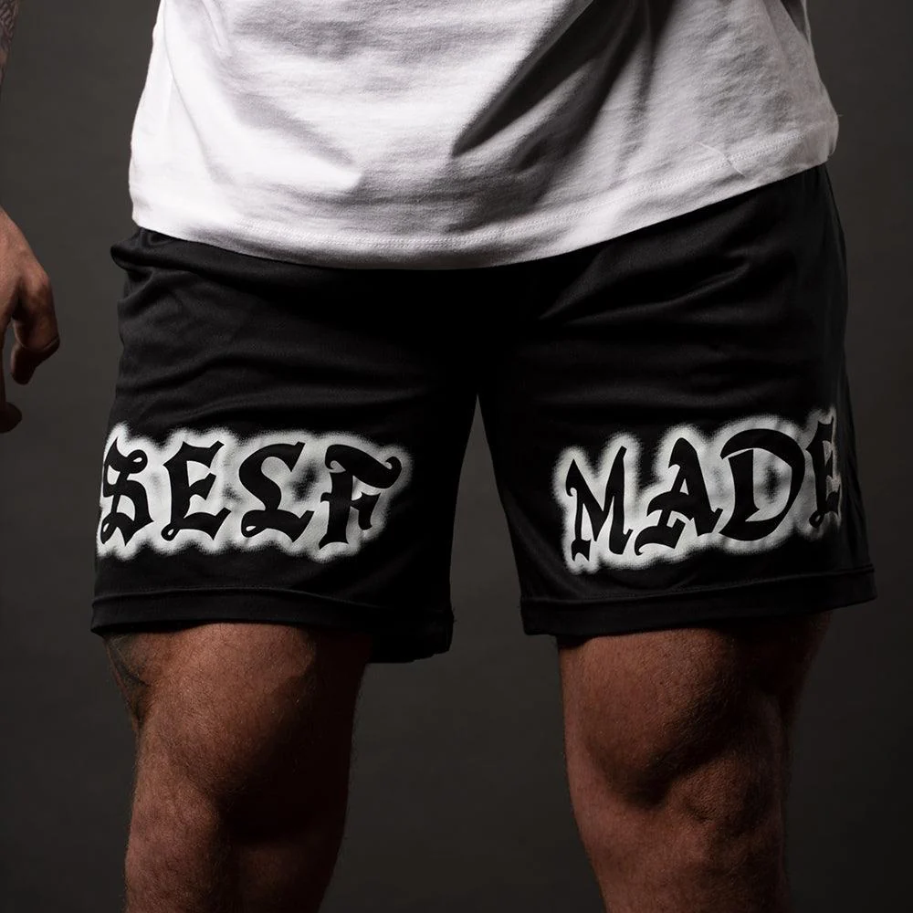 SELF MADE, Black Shorts - Image 3