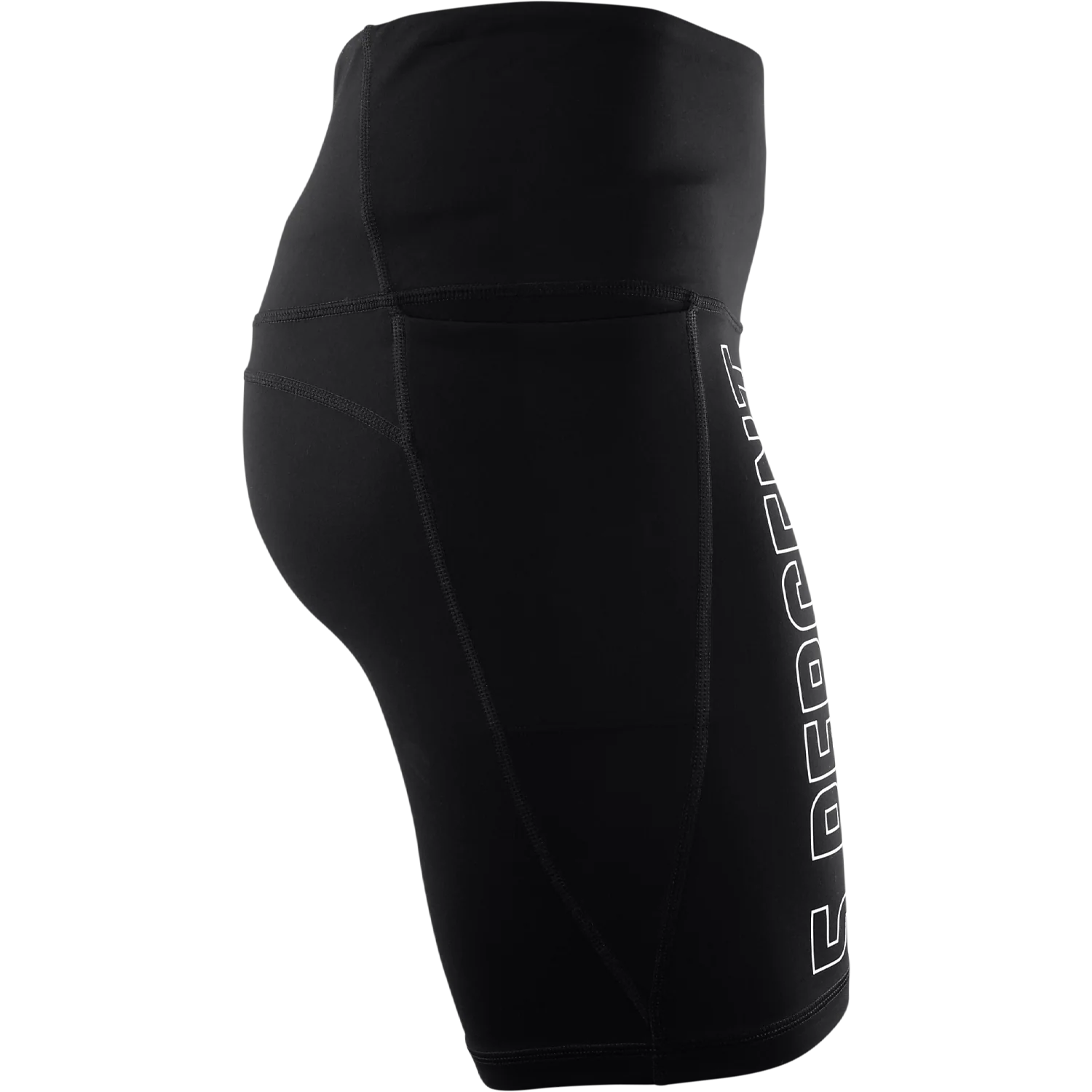 Women's 5%, Black Spandex Shorts - Image 3